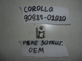 Реле, TOYOTA, COROLLA, AE110, 5A-FE, 2000, 90987-02020