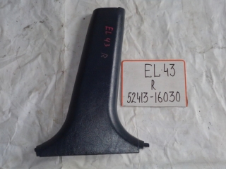 Накладка на стойку, TOYOTA, CORSA, EL43, 5E-FE, 1994, R, низ, 52410-16030