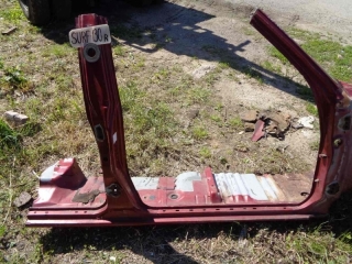 Порог со средней стойкой, TOYOTA, HILUX SURF, LN130, 2L-TE, 1995, R