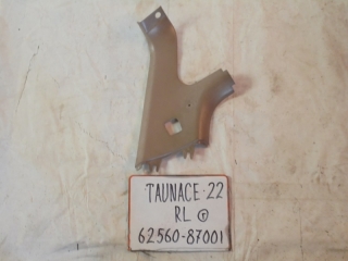 Накладка на стойку, TOYOTA, MASTER ACE SURF, CR21, 2C-T, 1989, R, L, верх, 62560-87001