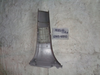 Накладка на стойку, TOYOTA, PRIUS, NHW10, 1NZ-FXE, 1998, R, низ, 62413-47010