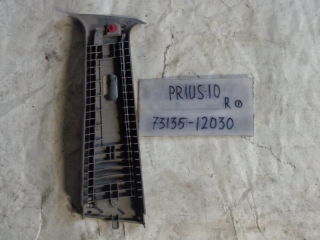 Накладка на стойку, TOYOTA, PRIUS, NHW10, 1NZ-FXE, 1998, R, верх, 73135-12030