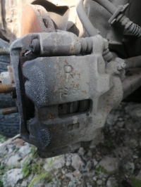 Суппорт тормозной, MITSUBISHI, MIRAGE, CJ1A, 4G13, 1995-2000, F, R