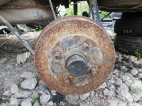 Установочный комплект тормозных колодок, TOYOTA, CALDINA, CT196, 2C-T, 1994, R