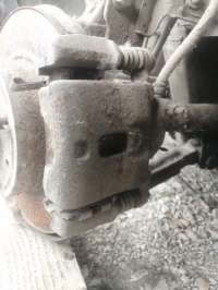 Суппорт тормозной, NISSAN, SUNNY, VY10, GA13DE, 1990, F, R