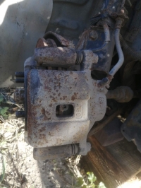 Суппорт тормозной, MITSUBISHI, CHARIOT, N43W, 4G63, 1996, F, R