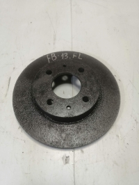 Диск тормозной, NISSAN, SUNNY, FB13, GA13DS, 1990-1993, F, L