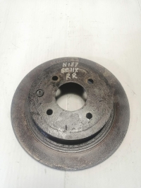 Диск тормозной, NISSAN, TIIDA, SC11X, HR16DE, 2010, R, L