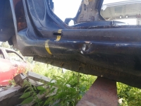 Порог со средней стойкой, VOLKSWAGEN, GOLF 4, 1J1, 1999, R