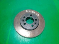 Диск тормозной, SKODA, FABIA, 5J5, CFNA, 2010, F