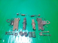 Установочный комплект тормозных колодок, CHEVROLET, LACETTI, J200, F16D3, 2007, R