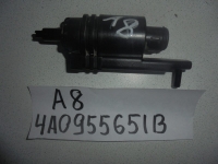 Насос стеклоомывателя, AUDI, A8, D2, AQD, 1999, 4A0955651B