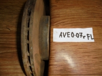 Диск тормозной, CHEVROLET, AVEO, T250, F14D3, 2007, F
