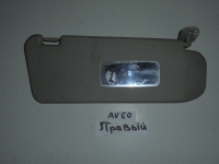 Солнцезащитный козырек, CHEVROLET, AVEO, T250, F14D3, 2007, R