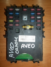 Блок предохранителей, CHEVROLET, AVEO, T250, F14D3, 2007, 96651328