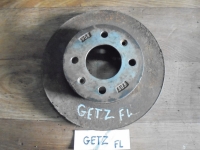 Диск тормозной, HYUNDAI, GETZ, TB, G4EA, 2003, F