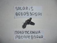 Датчик положения распредвала, HYUNDAI, SOLARIS, RB, G4FC, 2011, 96709-30501