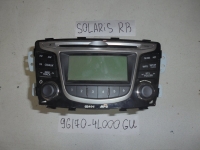 Магнитола, HYUNDAI, SOLARIS, RB, G4FC, 2011, 96170-4L000