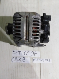 Генератор, SKODA, YETI, 0F0F, CBZB TSI, 2012, 03F903023