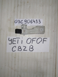 Датчик положения коленвала, SKODA, YETI, 0F0F, CBZB TSI, 2012, 03С906433
