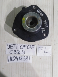 Опора амортизатора, SKODA, YETI, 0F0F, CBZB TSI, 2012, F, L, 1K0412331