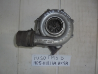 Турбина, MITSUBISHI, FUSO, FM516L, 6D15T, 1991, 1405-1118134