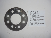Шайба маховика, MITSUBISHI, DIAMANT, F31A, 6G73, 1996