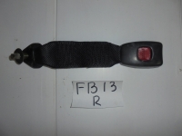 Фиксатор ремня безопастности, NISSAN, SUNNY, FB13, GA13DS, 1990-1993, R