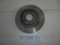 Диск тормозной, RENAULT, MEGANE, LM05, K4MC813, 2007, F