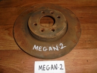 Диск тормозной, RENAULT, MEGANE, LM05, K4MC813, 2007, F