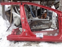 Порог со средней стойкой, RENAULT, MEGANE, LM05, K4MC813, 2007, R