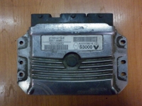 Блок управления двигателем, RENAULT, MEGANE, LM05, K4MC813, 2007, 8200509552