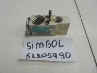 Клапан кондиционера, RENAULT, SYMBOL, LB, K7JA700, 2008, 52205790