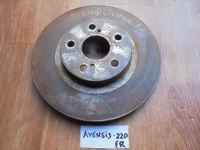Диск тормозной, TOYOTA, AVENSIS, T220, 7A-FE, 1998, F