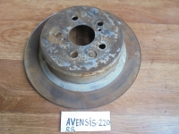 Диск тормозной, TOYOTA, AVENSIS, T220, 7A-FE, 1998, R