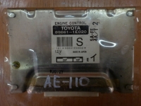 Блок управления двигателем, TOYOTA, COROLLA, AE110, 5A-FE, 2000, 896611E020