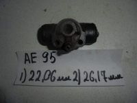 Тормозной цилиндр, TOYOTA, COROLLA, AE95, 4A-FE, 89-91, R, L