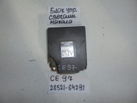 Блок управления свечами накала, TOYOTA, COROLLA, CE97, 1C, 1987-1991, 28521-64291