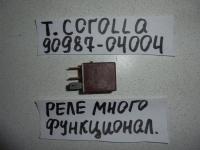 Реле, TOYOTA, COROLLA, NZE121, 1NZ-FE, 2001, 90987-04004