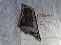 Накладка на стойку, TOYOTA, COROLLA, AE110, 5A-FE, 2000, R, L, верх, 62472-12770
