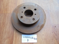Диск тормозной, TOYOTA, COROLLA, AE110, 5A-FE, 2000, F, R
