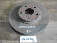 Диск тормозной, TOYOTA, KLUGER, ACU25, 2AZ-FE, 2002, F