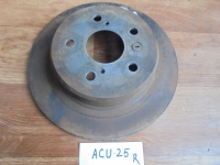 Диск тормозной, TOYOTA, KLUGER, ACU25, 2AZ-FE, 2002, R