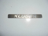 Эмблема, TOYOTA, KLUGER, ACU25, 2AZ-FE, 2002, R