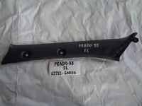 Накладка на стойку, TOYOTA, LAND CRUISER PRADO, RZJ95, 3RZ-FE, 1999, F, L, верх, 62212-60070