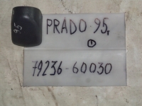 Накладка на салазку сиденья, TOYOTA, LAND CRUISER PRADO, RZJ95, 3RZ-FE, 1999, R, 79236-60030
