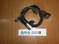 Датчик положения коленвала, TOYOTA, PRIUS, NHW10, 1NZ-FXE, 1998, 90919 05038