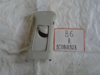 Накладка на стойку, VOLKSWAGEN, PASSAT B6, 3C2, CDA BZB, 2008, R, верх, 3C0868312